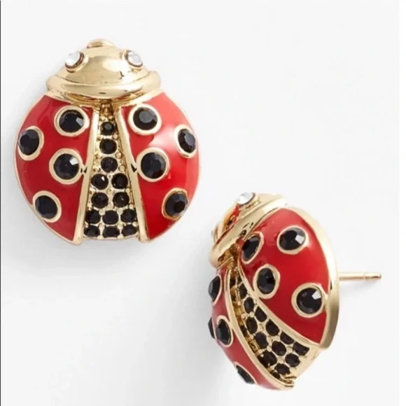 Kate Spade Lady Bug Earrings - Picture 4 of 6